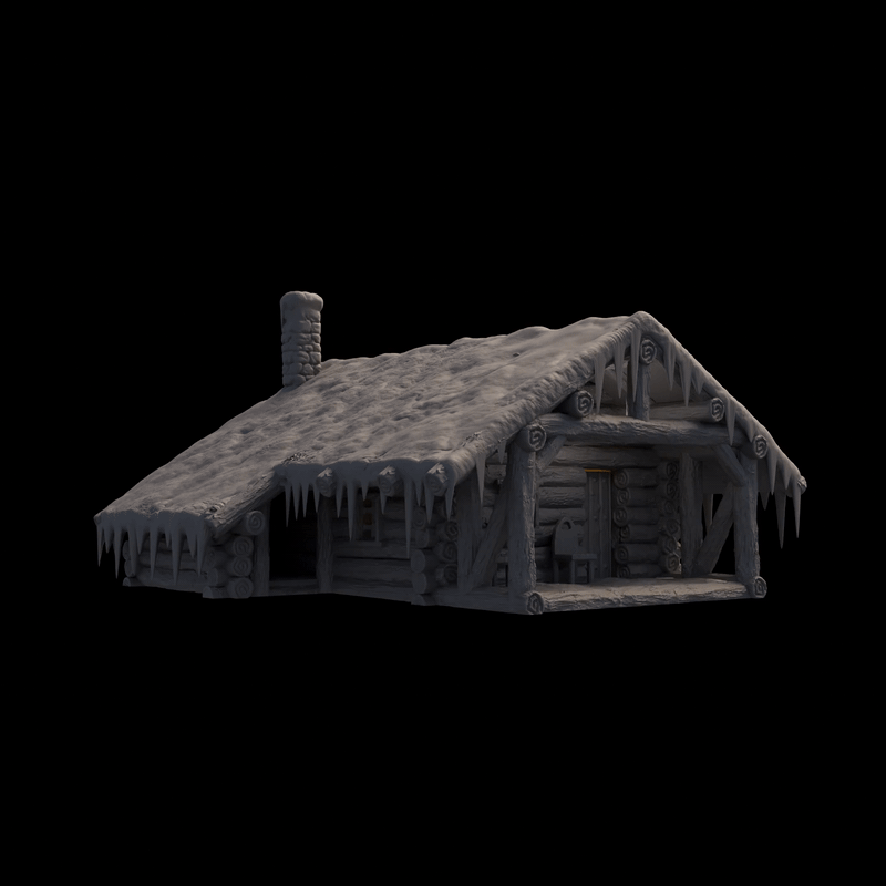 Snowy Cabin