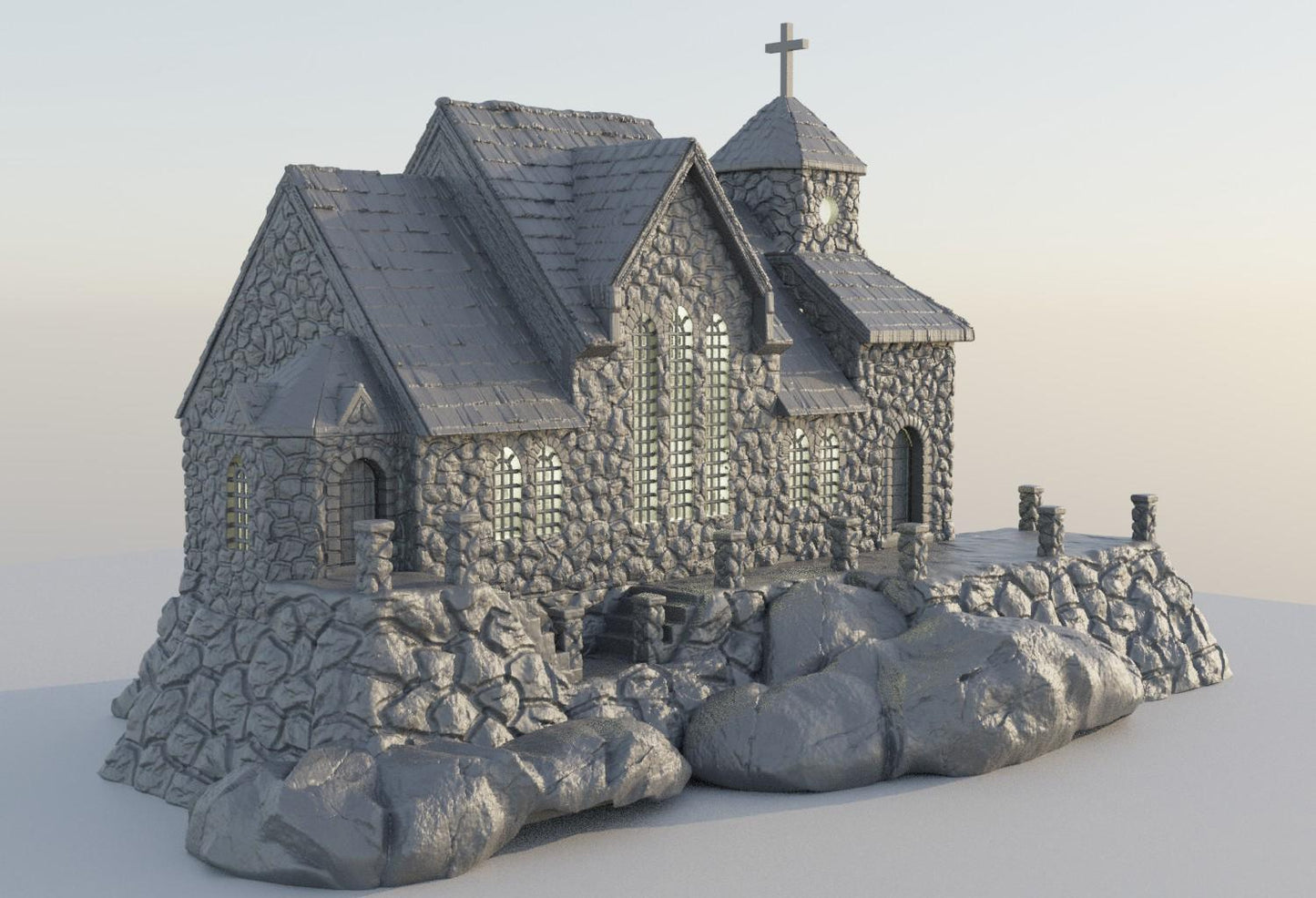 Medieval Mountain Church