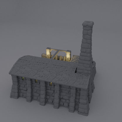 Medieval Cannon Forge - Tabletop Terrain