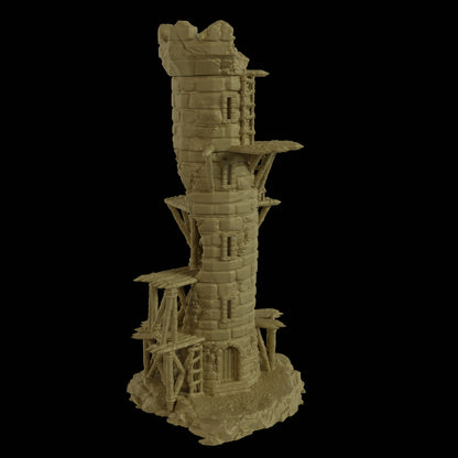 Infested Lookout Tower - Tabletop Terrain