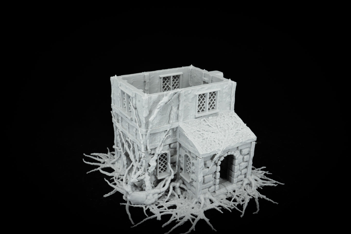 Corrupted Farm House - Tabletop Terrain - 28 MM