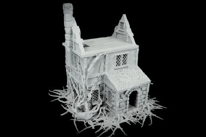 Corrupted Farm House - Tabletop Terrain - 28 MM