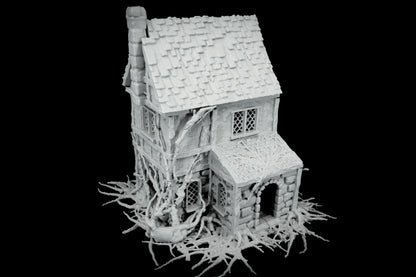 Corrupted Farm House - Tabletop Terrain - 28 MM