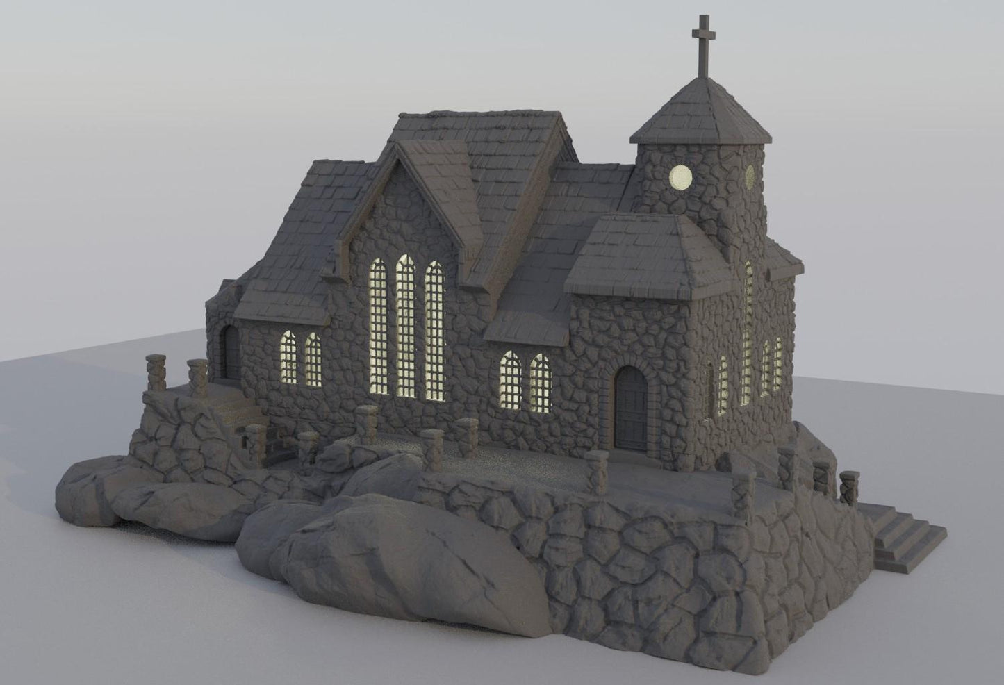 Medieval Mountain Church