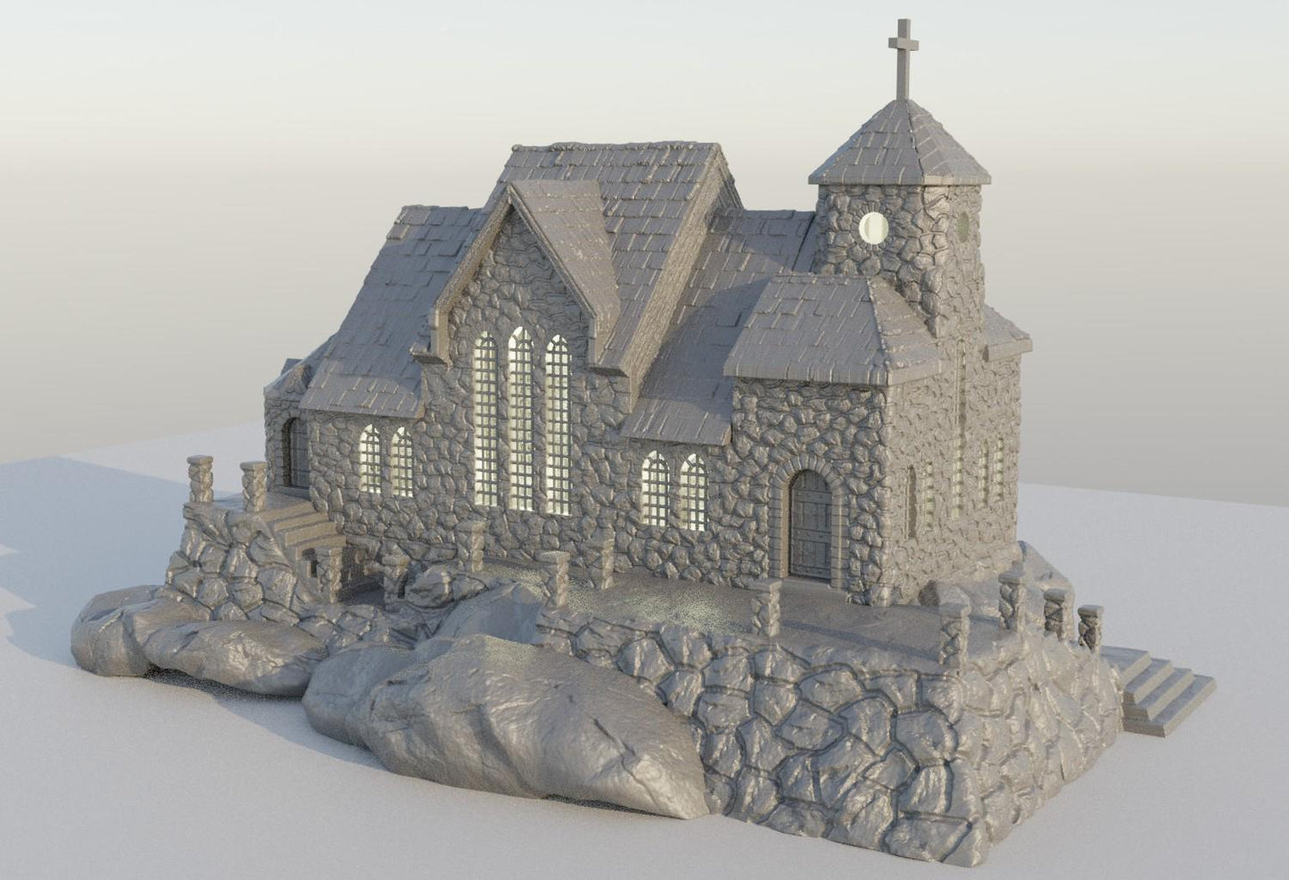 Medieval Mountain Church