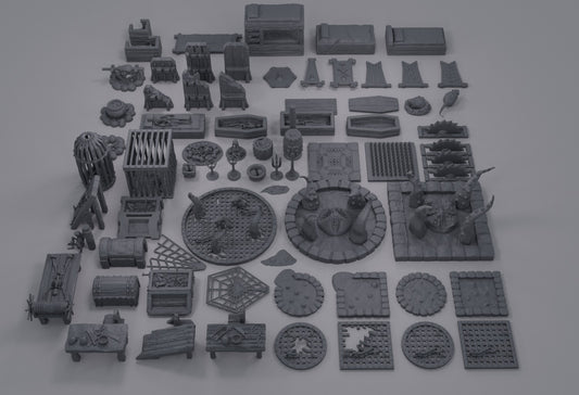 Dungeon Environment Pack - Tabletop Terrain