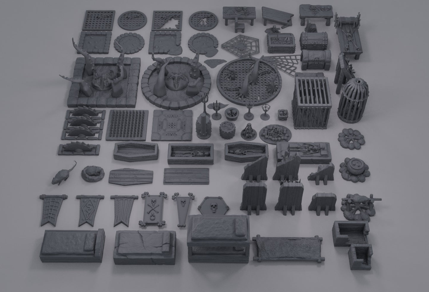 Dungeon Environment Pack - Tabletop Terrain