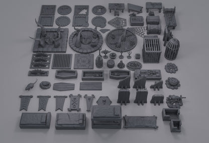 Dungeon Environment Pack - Tabletop Terrain