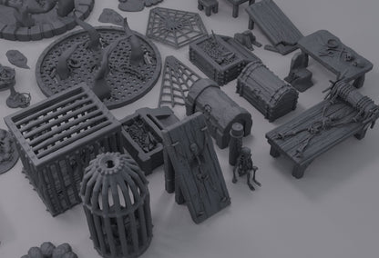 Dungeon Environment Pack - Tabletop Terrain