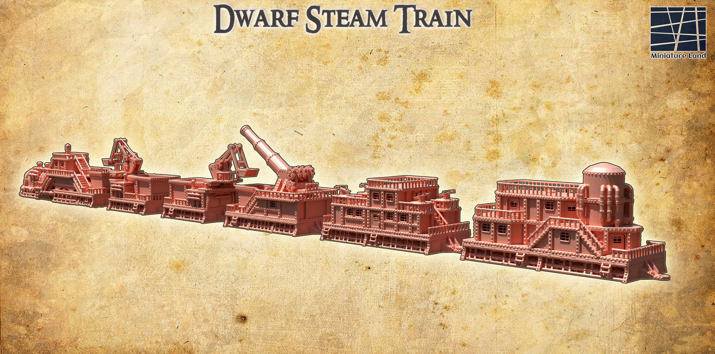 Dwarf Steam Train