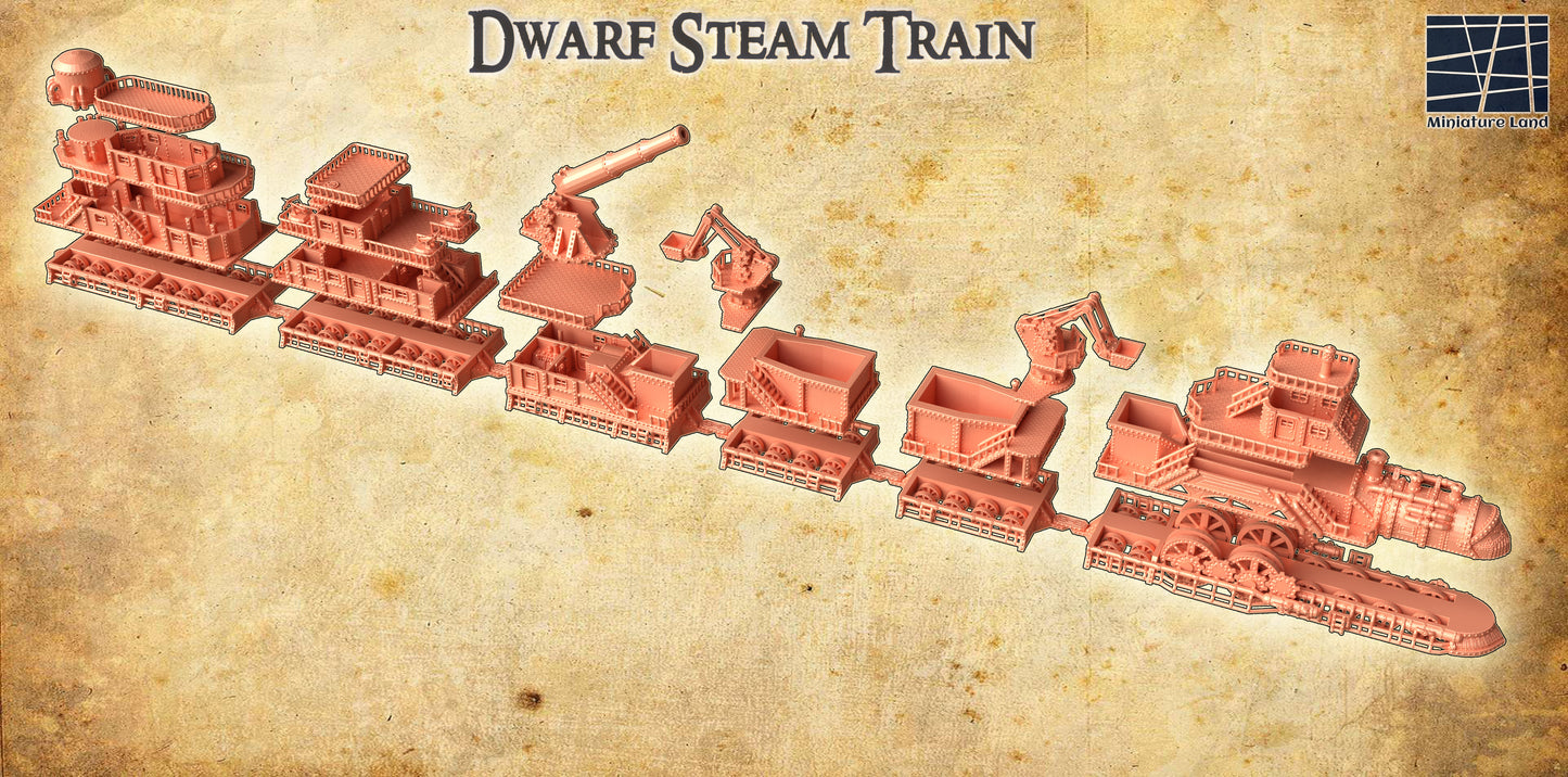 Dwarf Steam Train
