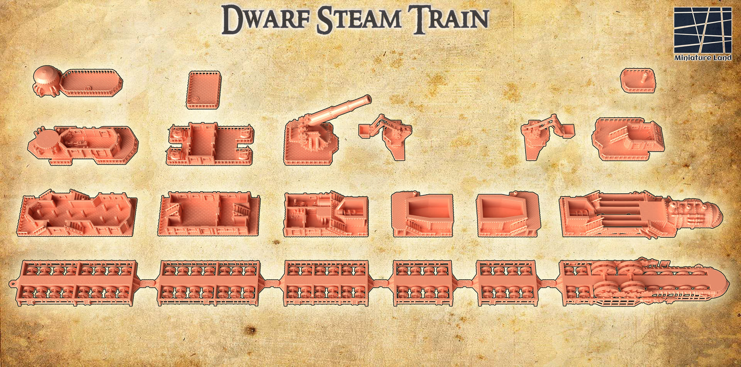Dwarf Steam Train