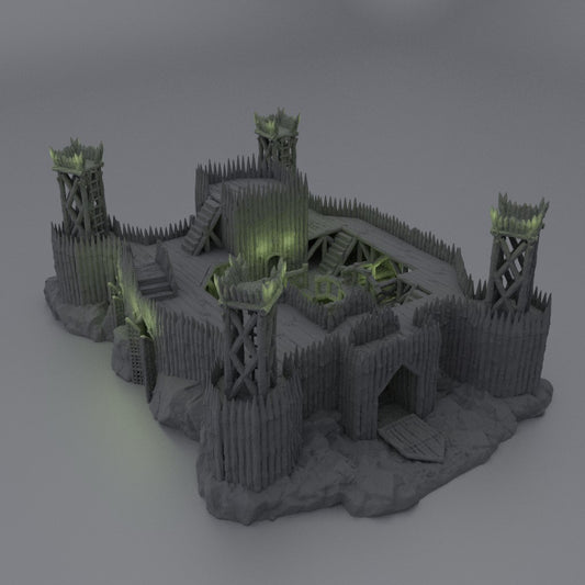 Fortified River Camp - Tabletop Terrain