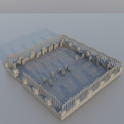 Small Graveyard - Tabletop Terrain