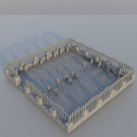 Small Graveyard - Tabletop Terrain