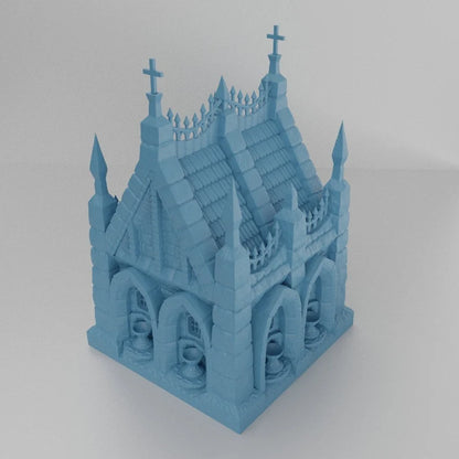 Cemetary Tomb - Tabletop Terrain - 28 MM