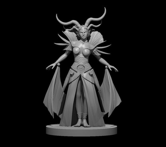 Elf Miniature | Shadow Fey Enchantress