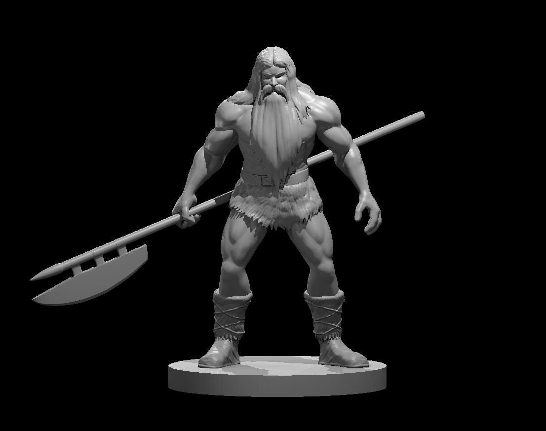 Cronus | Barbarian Miniature | Resin Minis