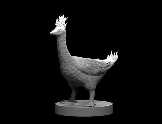 Fire Goose | Funny Creature | Tabletop Miniature