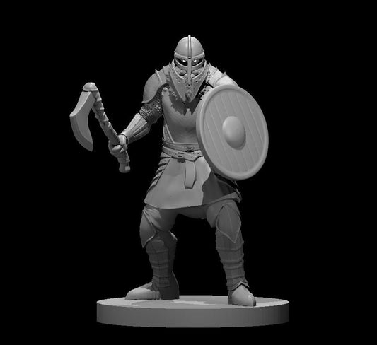 Einhejar Viking with Axe and Shield | Tabletop Miniatures