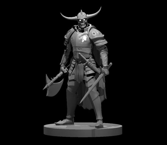 Dalk Dharzog | Undead Warlord | Wargame Miniature