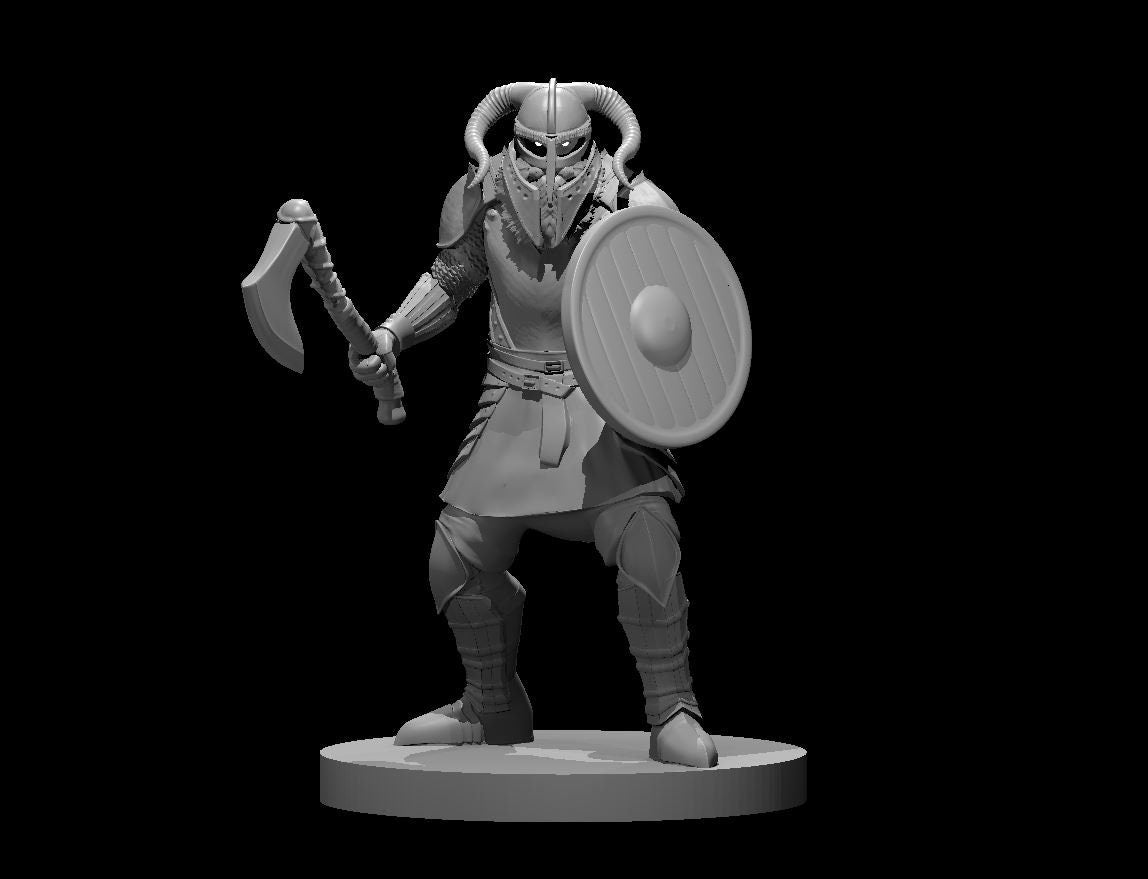 Einhejar Viking with Axe and Shield | Tabletop Miniatures