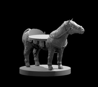 Pony Mount with mini slot | Tabletop Miniature