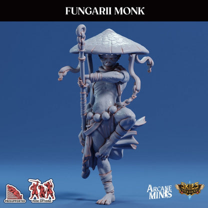 Fungarii Monks | Arcane Minis | Fantasy Miniatures | Myconid