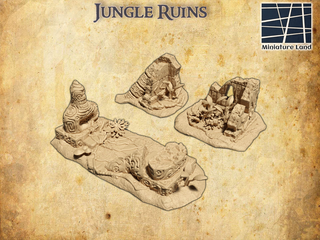 Jungle Ruins - Tabletop Terrain