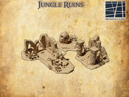 Jungle Ruins - Tabletop Terrain