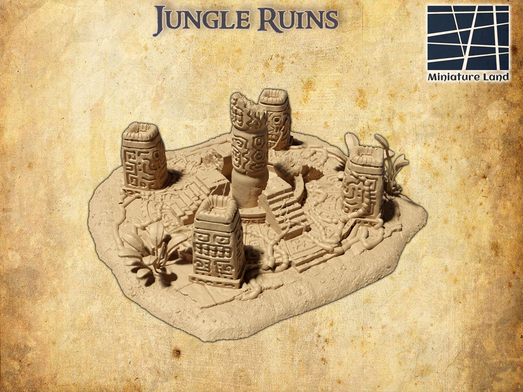 Jungle Ruins - Tabletop Terrain