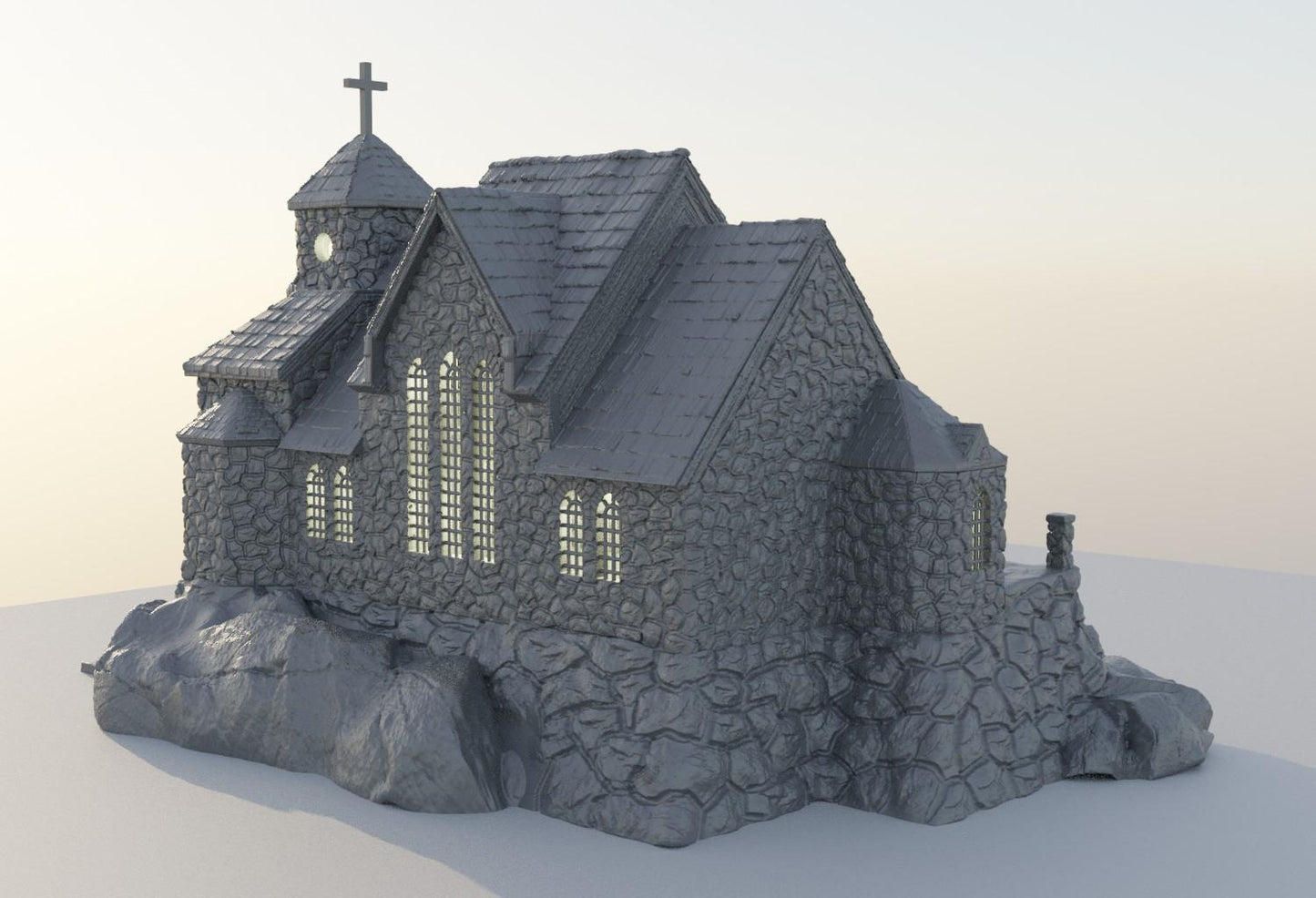 Medieval Mountain Church
