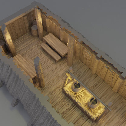 Viking MeadHouse - Tabletop Terrain