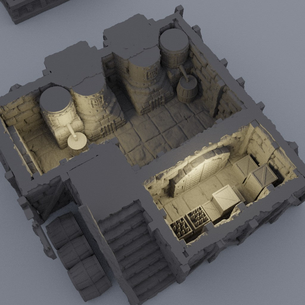 Medieval Distillery  - Tabletop Terrain