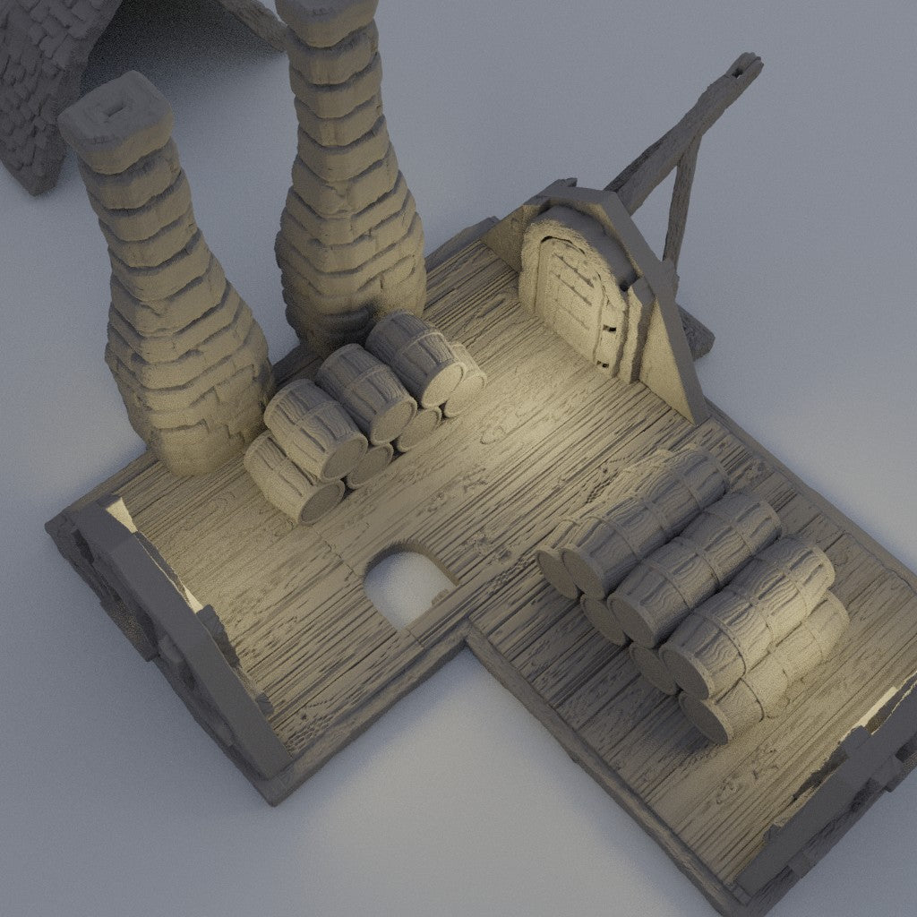 Medieval Distillery  - Tabletop Terrain