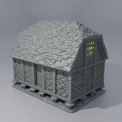 Medieval Granary - Tabletop Terrain