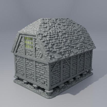 Medieval Granary - Tabletop Terrain