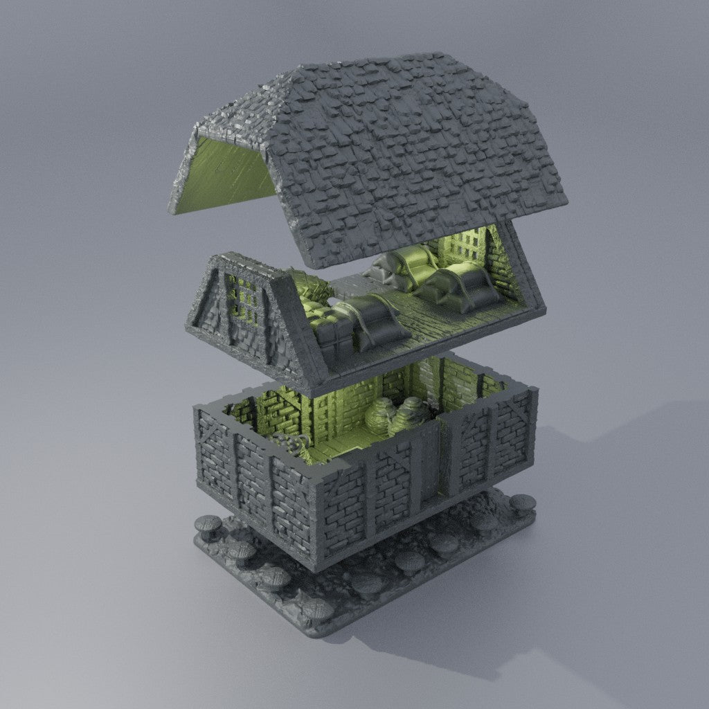 Medieval Granary - Tabletop Terrain