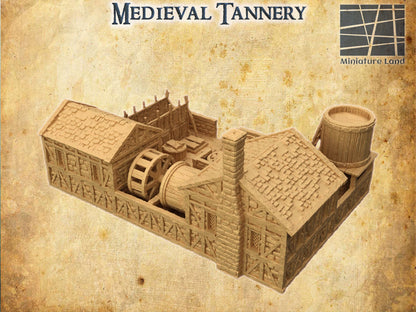 Medieval Tannery- Tabletop Terrain