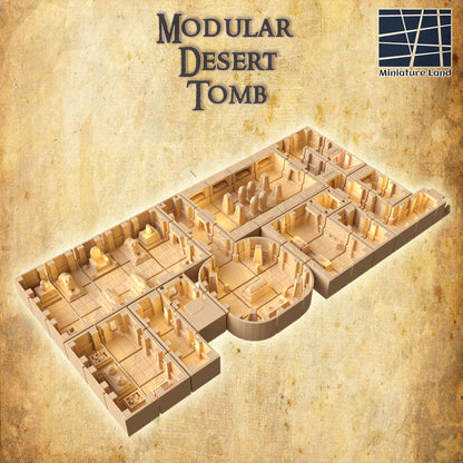 Modular Desert Tomb - Tabletop Terrain