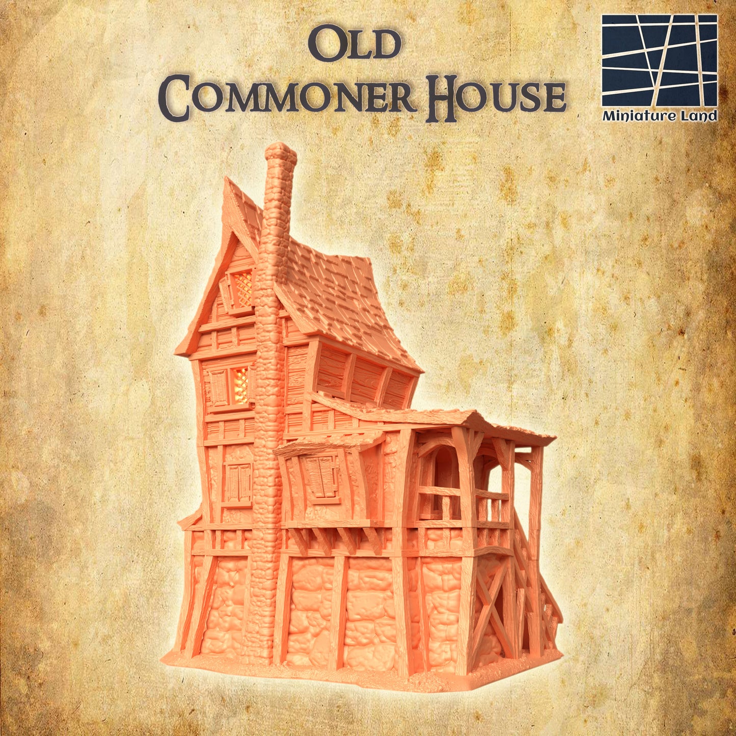 Old Commoner House - Tabletop Terrain