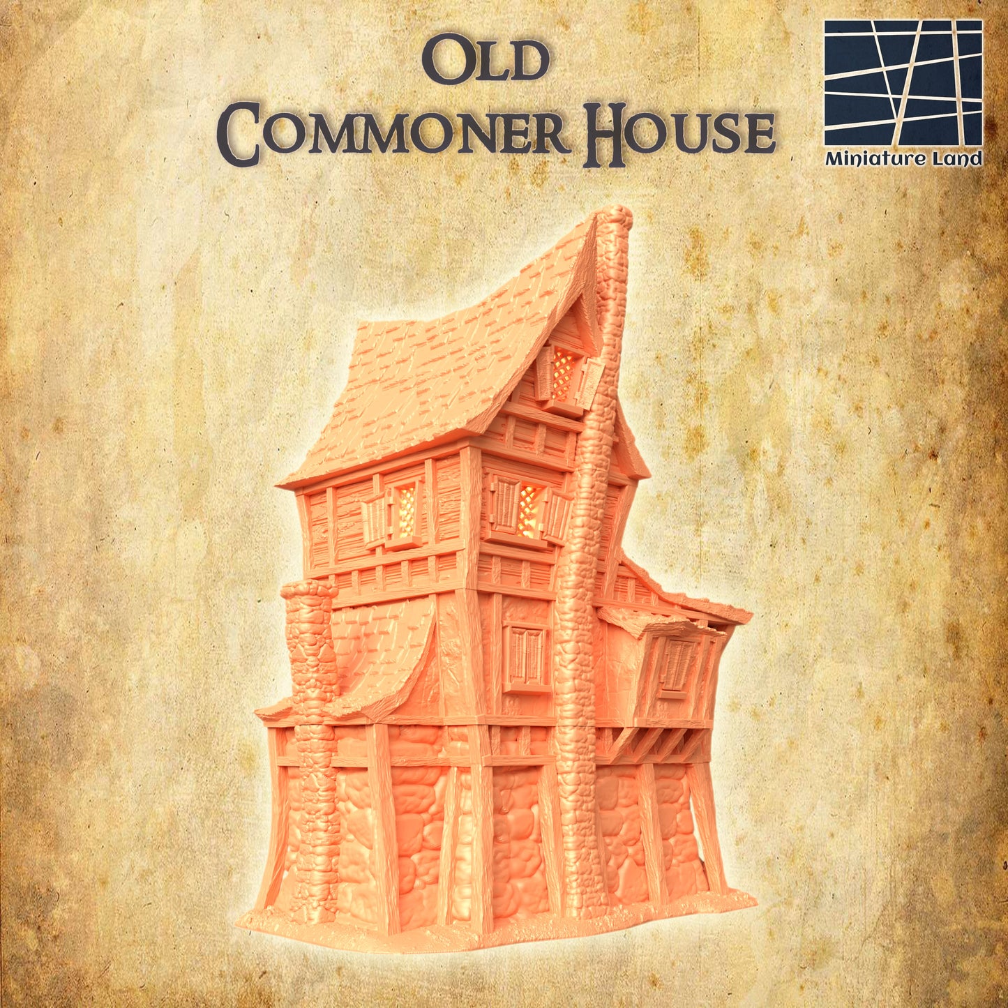 Old Commoner House - Tabletop Terrain