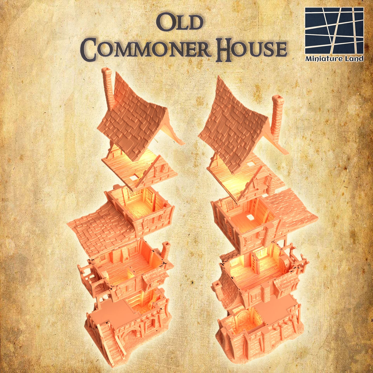 Old Commoner House - Tabletop Terrain