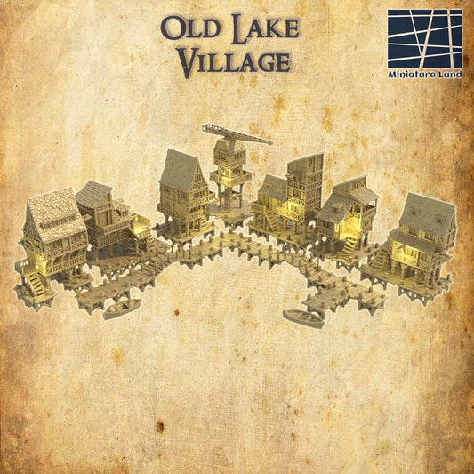 Old Lake Village - Tabletop Terrain