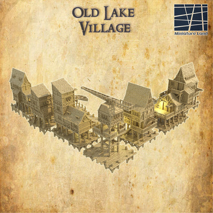 Old Lake Village - Tabletop Terrain