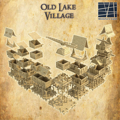 Old Lake Village - Tabletop Terrain