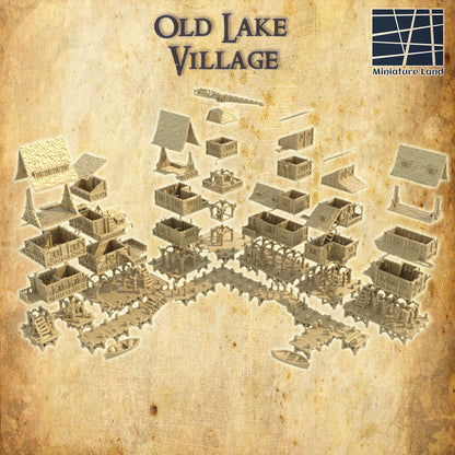 Old Lake Village - Tabletop Terrain