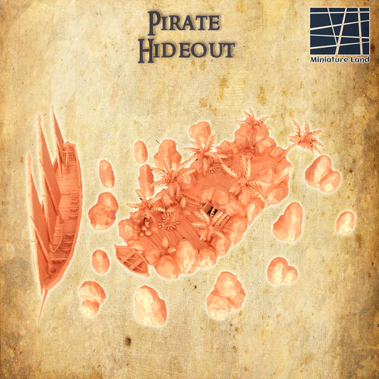 Pirate Hideout - Tabletop Terrain