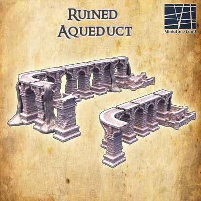 Ruined Aqueduct - Tabletop Terrain
