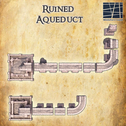Ruined Aqueduct - Tabletop Terrain